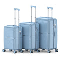 Nazhura 3-Piece TSA Lock Spinner Luggage Set