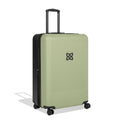 Sherpani Meridian 29 Inch Travel Hardside Luggage Durable Hardshell Luggage Expandable Suitcase with 4 Double Spinner Wheels Checked Luggage for Women (Sage)